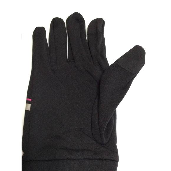 2 T-Mobile Touch Screen Reflective Cycling Outdoor Gloves Black Size S/M New - Picture 3 of 3